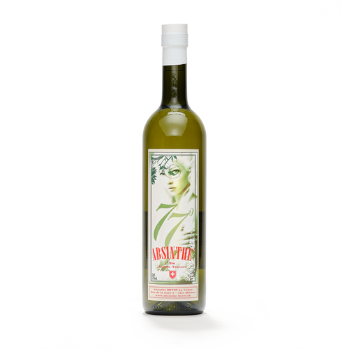Absinthe Bovet-La Valote absinthe verte La 77 70cl front view