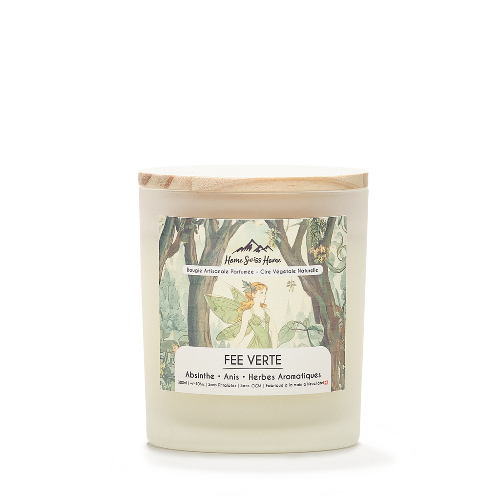 Absinthe-scented candle