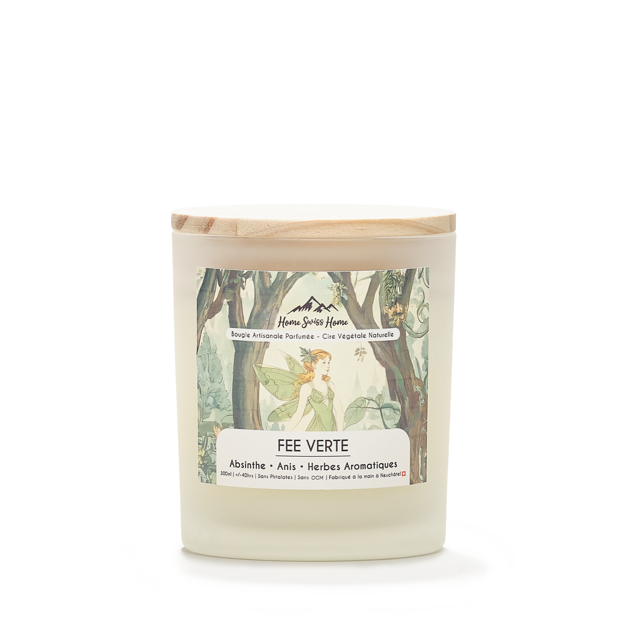 Absinthe-scented candle