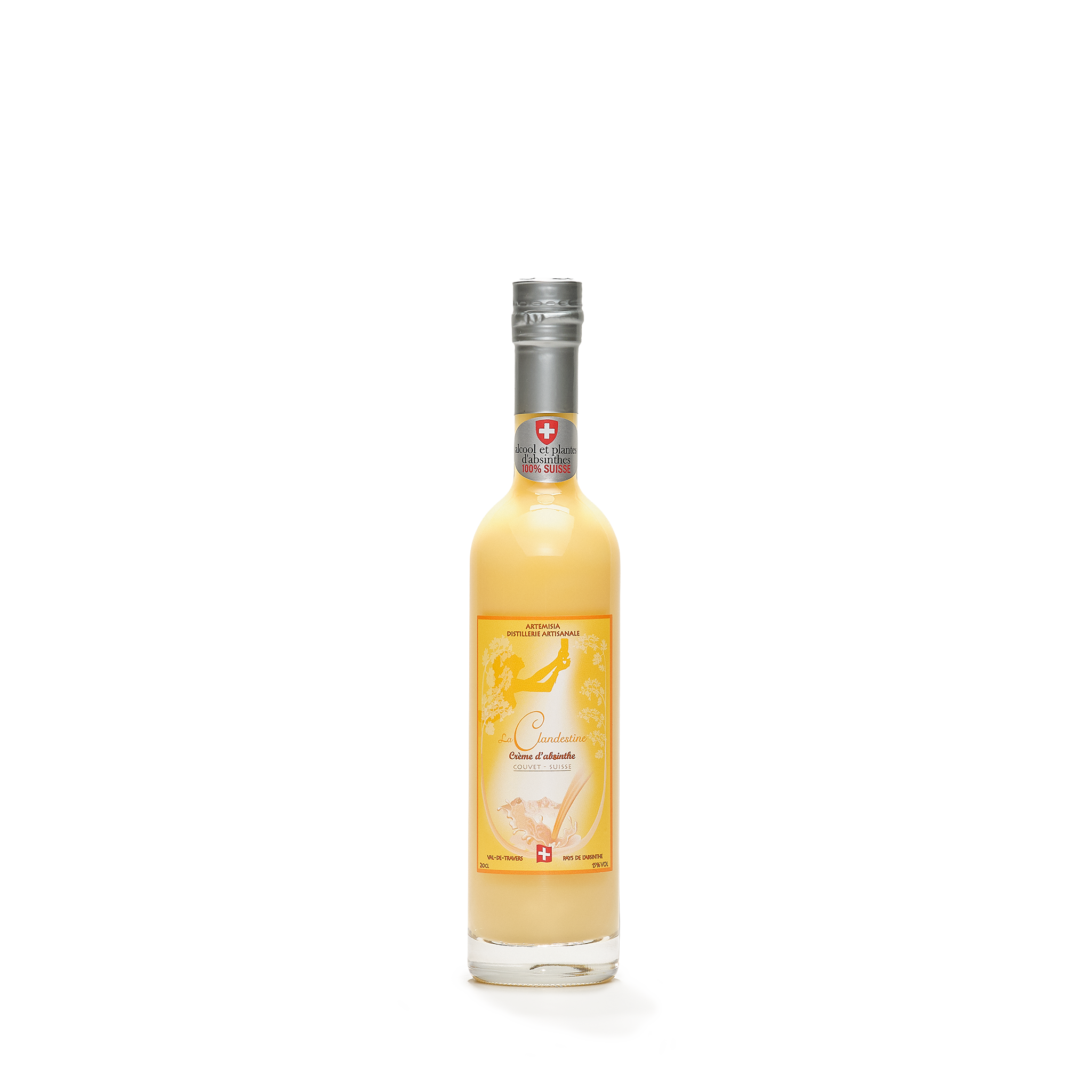 Crème d’Absinthe La Clandestine 15%
