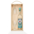 Tasting box set with 2 glasses and 1 absinthe bottle of 50cl