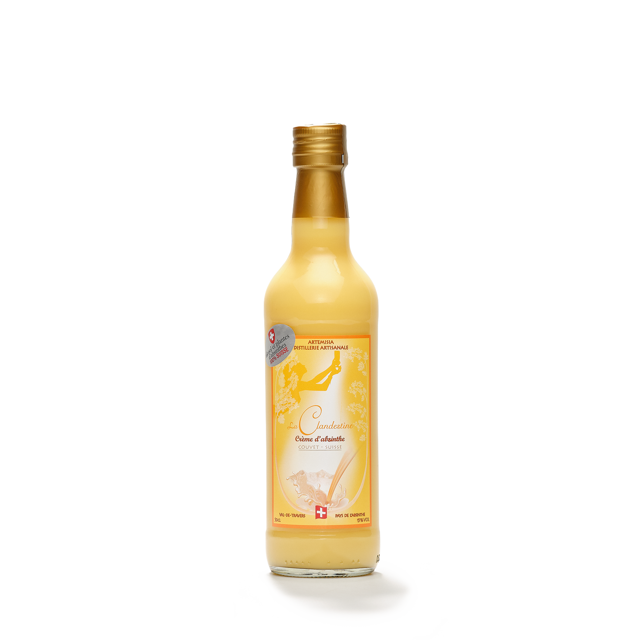 Crème d’Absinthe La Clandestine 15%
