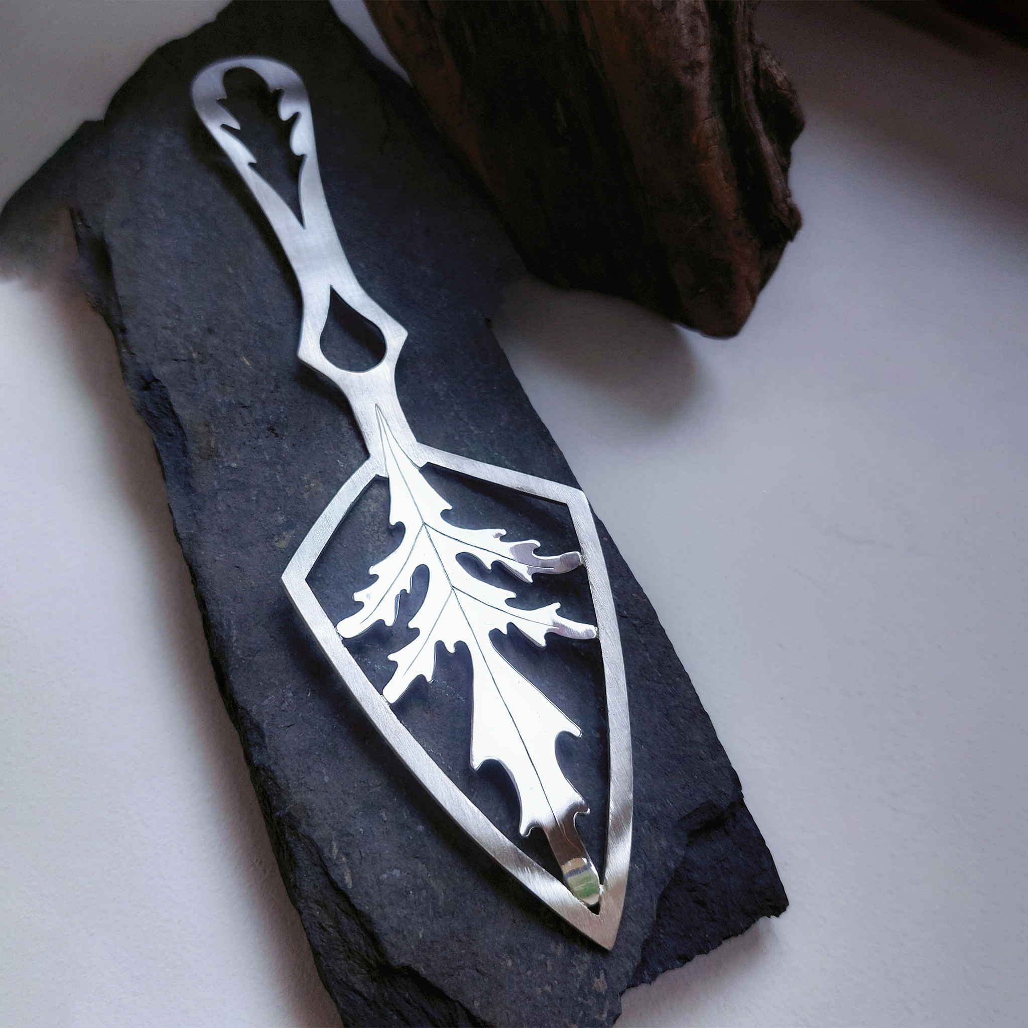 Cuillère à absinthe en argent par Laure Moyne — Pièce artisanale unique