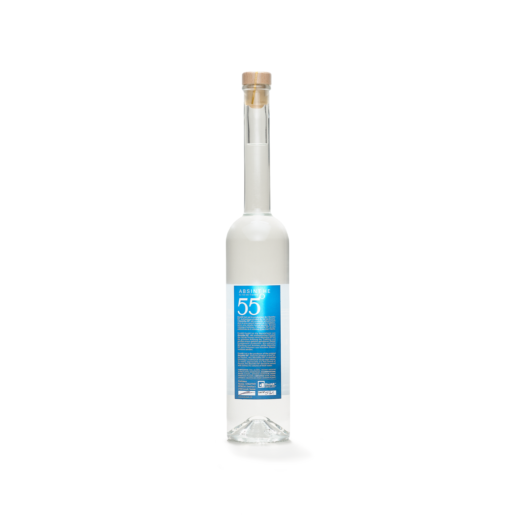 Distillerie DistAB La 55 absinthe blanche 50cl 55% back view
