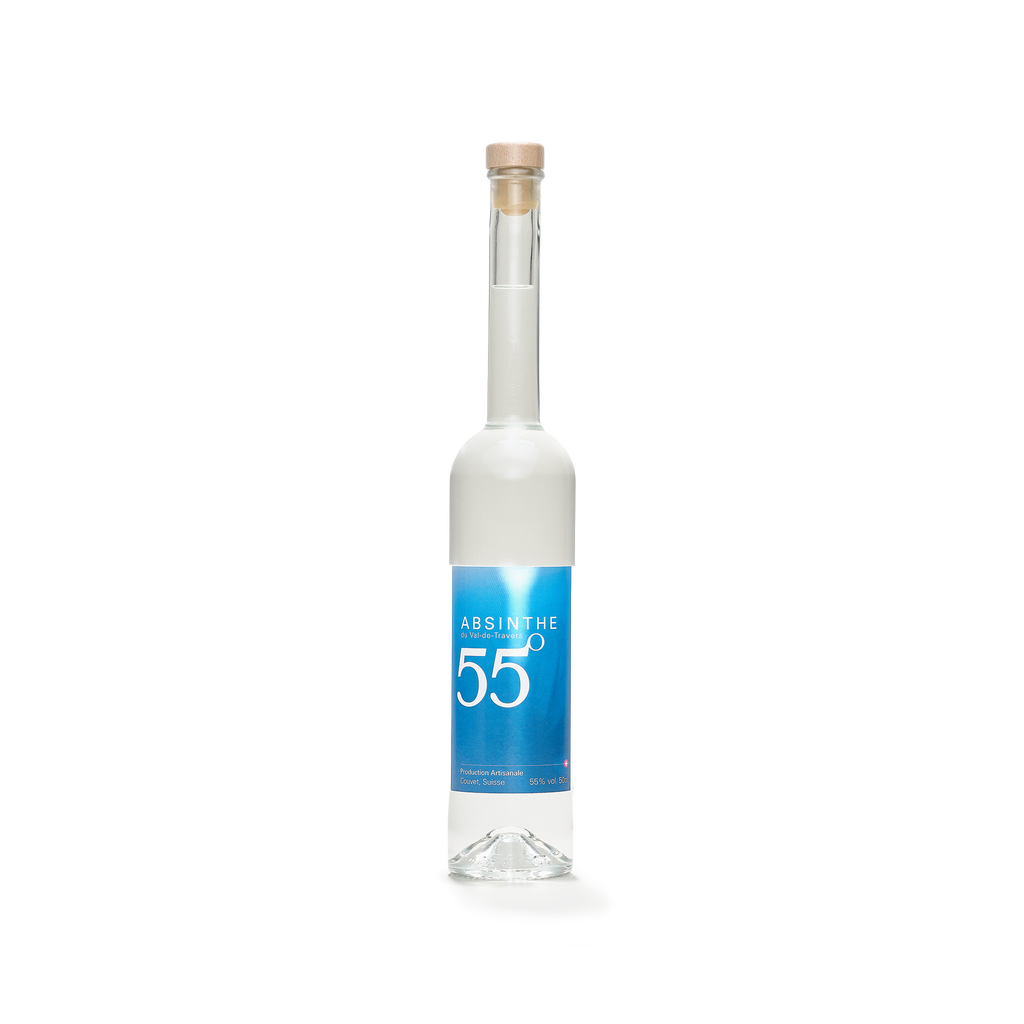 Distillerie DistAB La 55 absinthe blanche 50cl 55% front view