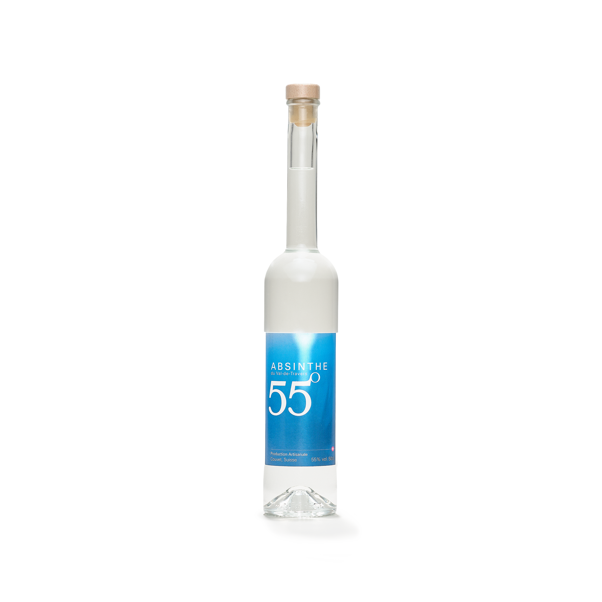 Distillerie DistAB La 55 absinthe blanche 50cl 55% front view