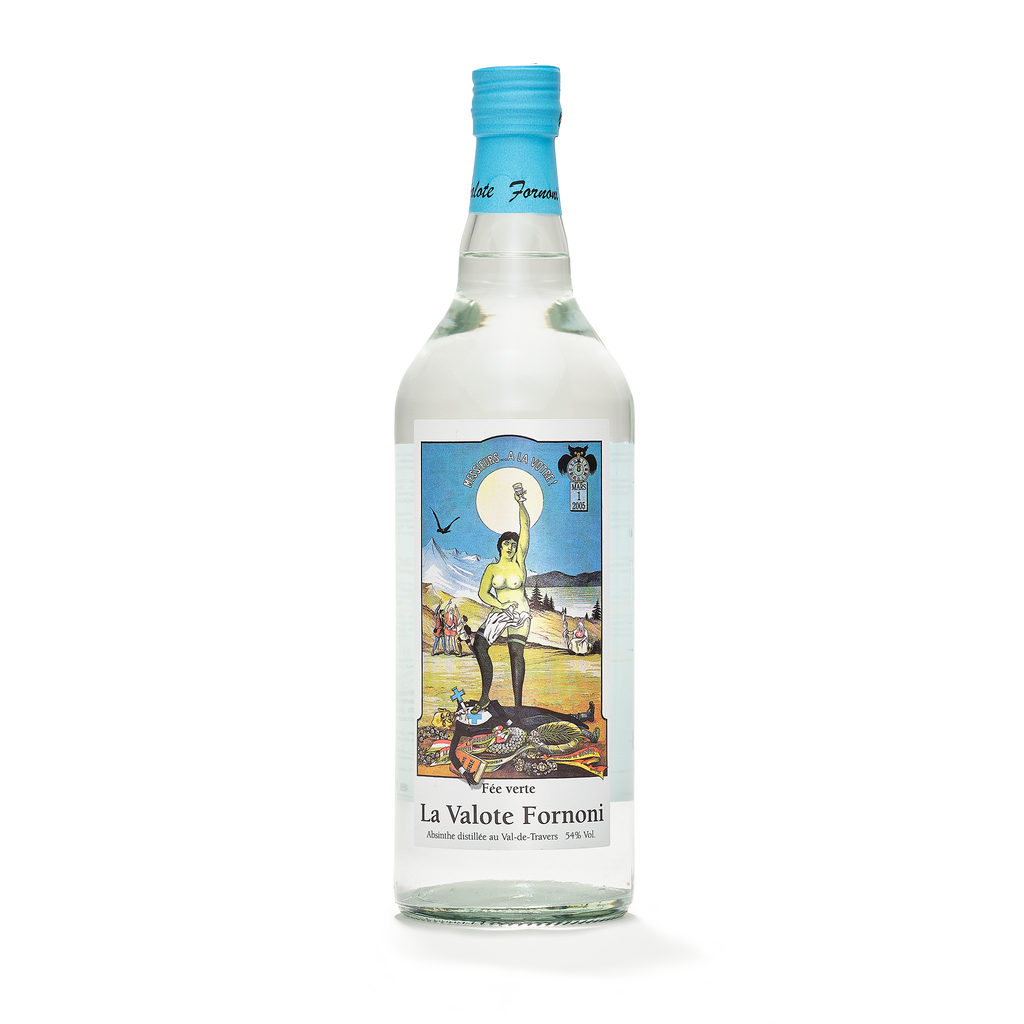Distillerie La Valote-Fornoni absinthe blanche Fornoni 100cl front view