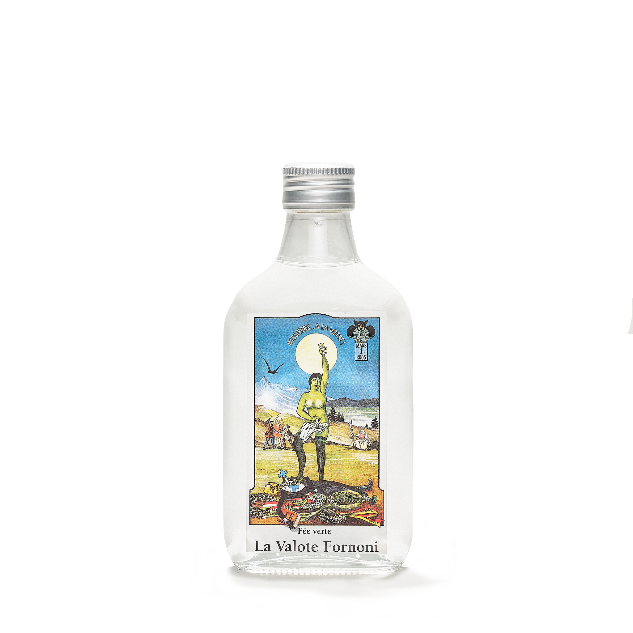 Distillerie La Valote-Fornoni absinthe blanche Fornoni 20cl front view