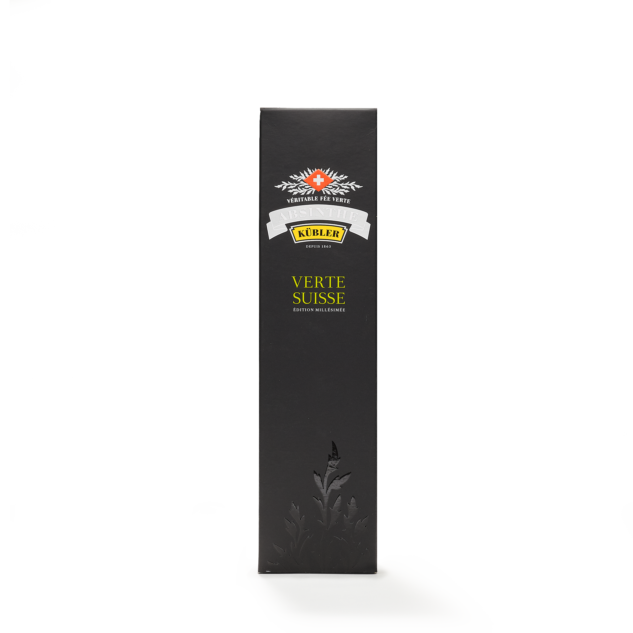 Absinthe Kübler Verte Suisse absinthe verte 50cl 72% packaging