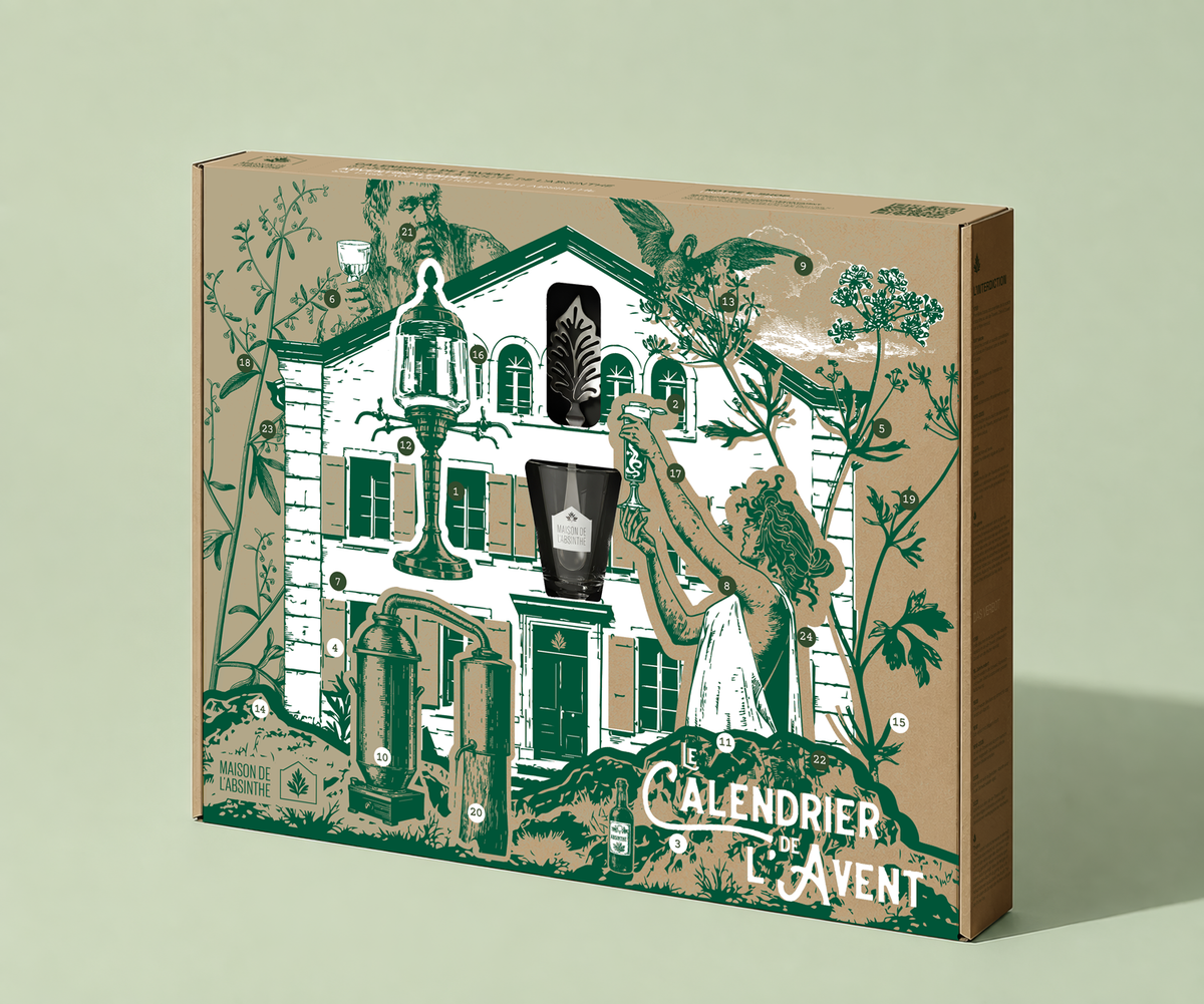 Maison de l'Absinthe Advent Calendar : 24 Days of Discovery