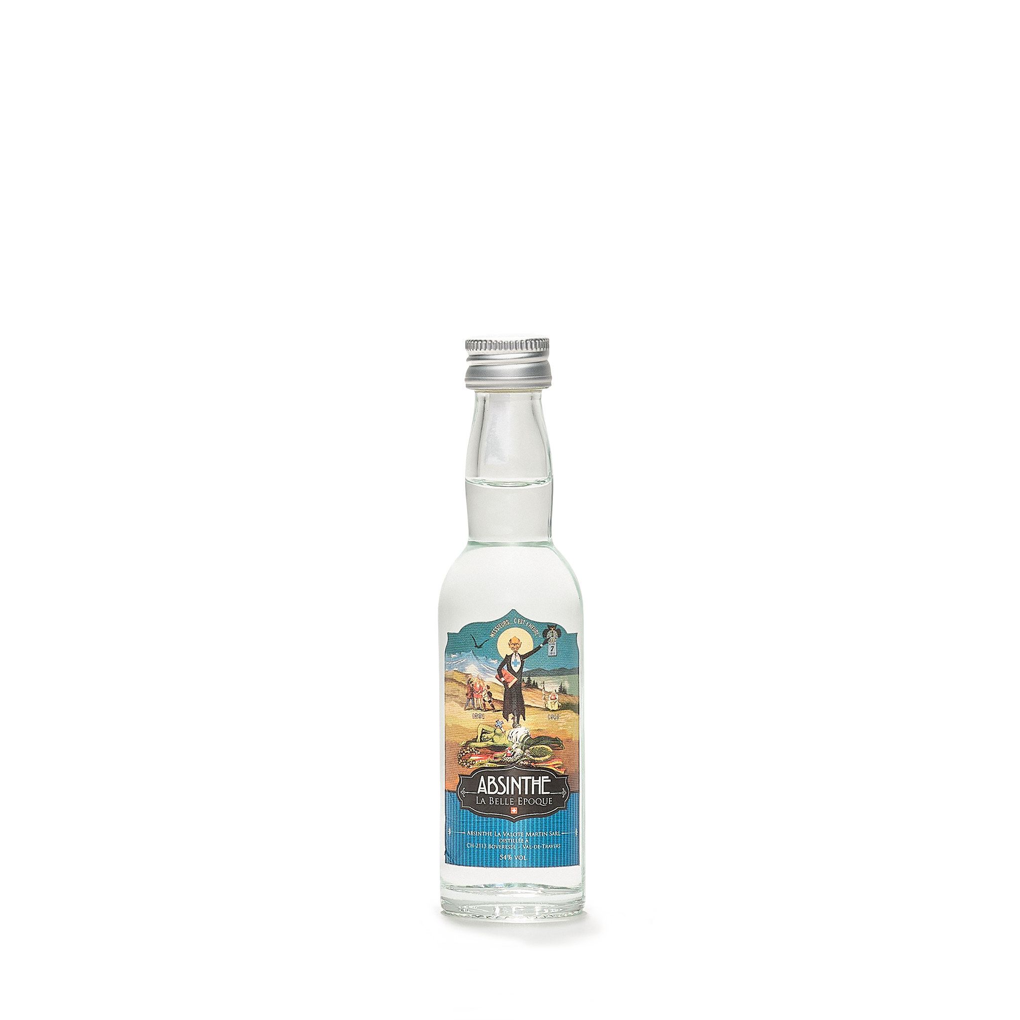 Distillerie La Valote-Martin Absinthe Belle Epoque absinthe blanche 04cl 54% front view