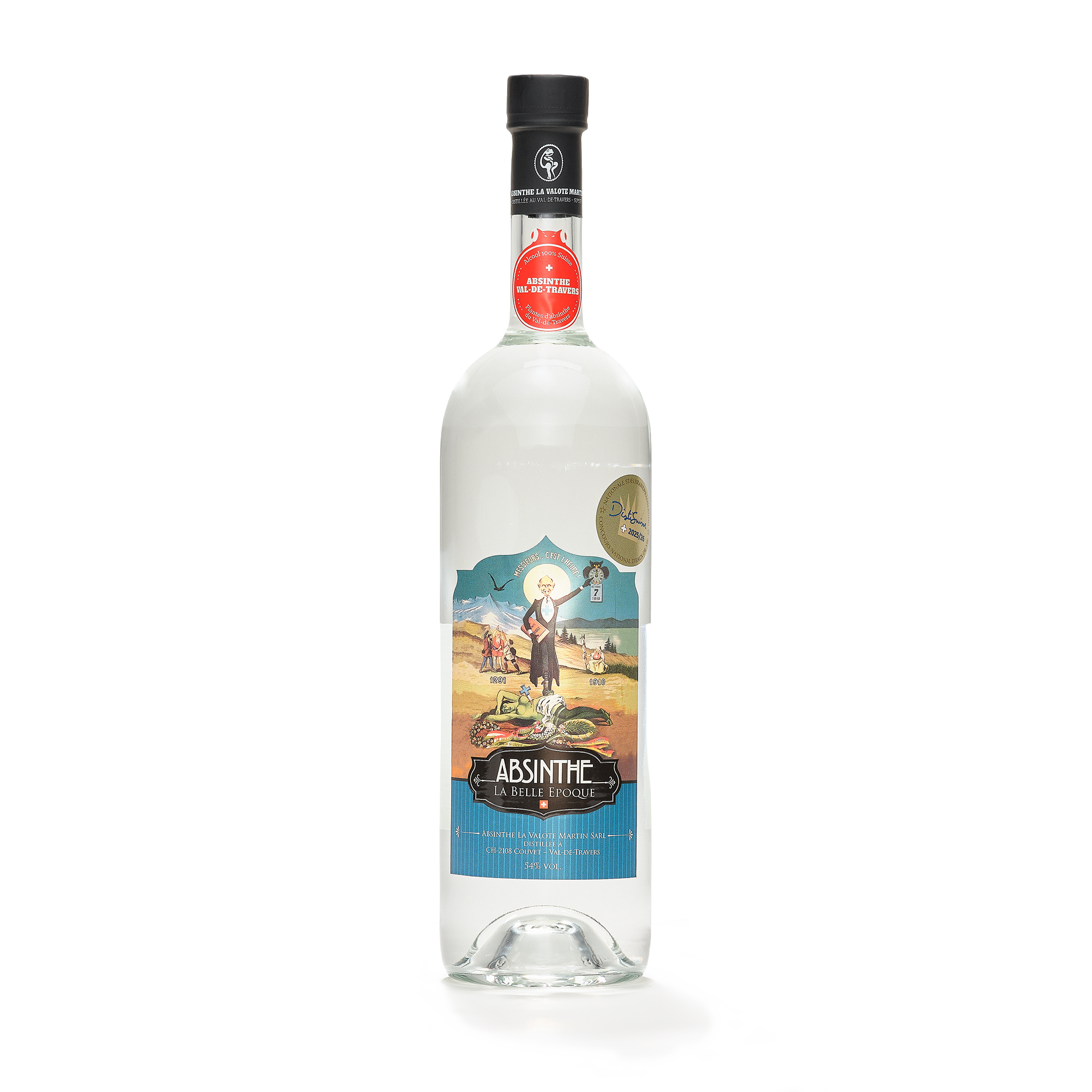 Distillerie La Valote-Martin Absinthe Belle Epoque absinthe blanche 100cl 54% front view