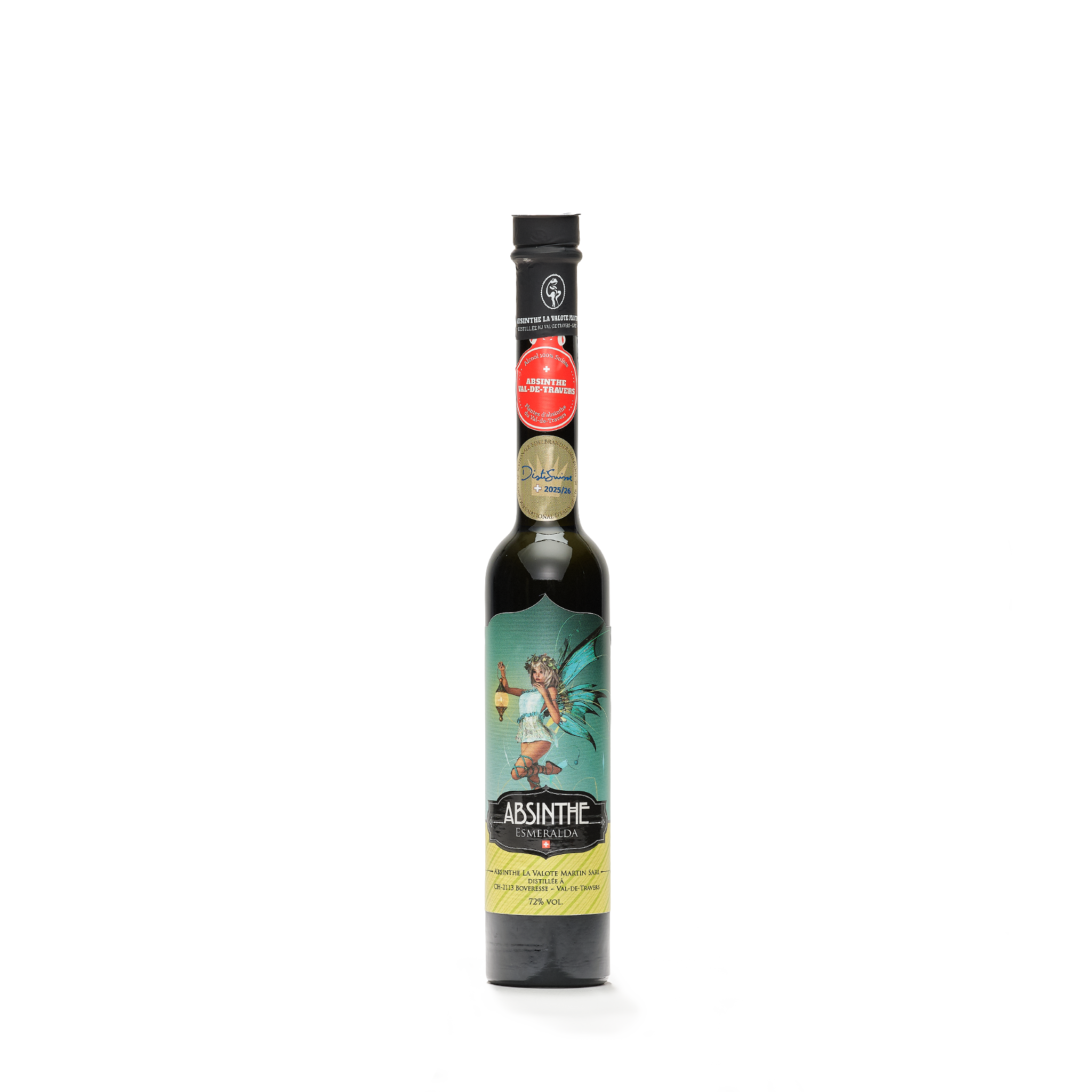 Distillerie La Valote-Martin Absinthe Esmeralda absinthe verte 20cl 72% front view