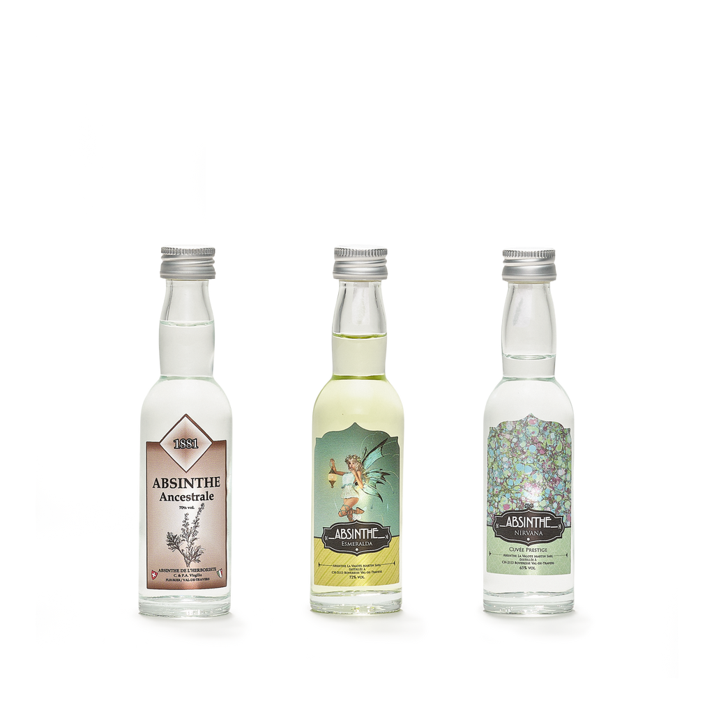 Create your first Absinthe discovery experience | Choose 3, 4, or 5 × 4 cl