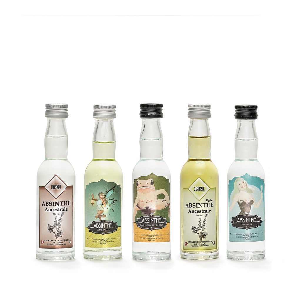 Create your first Absinthe discovery experience | Choose 3, 4, or 5 × 4 cl