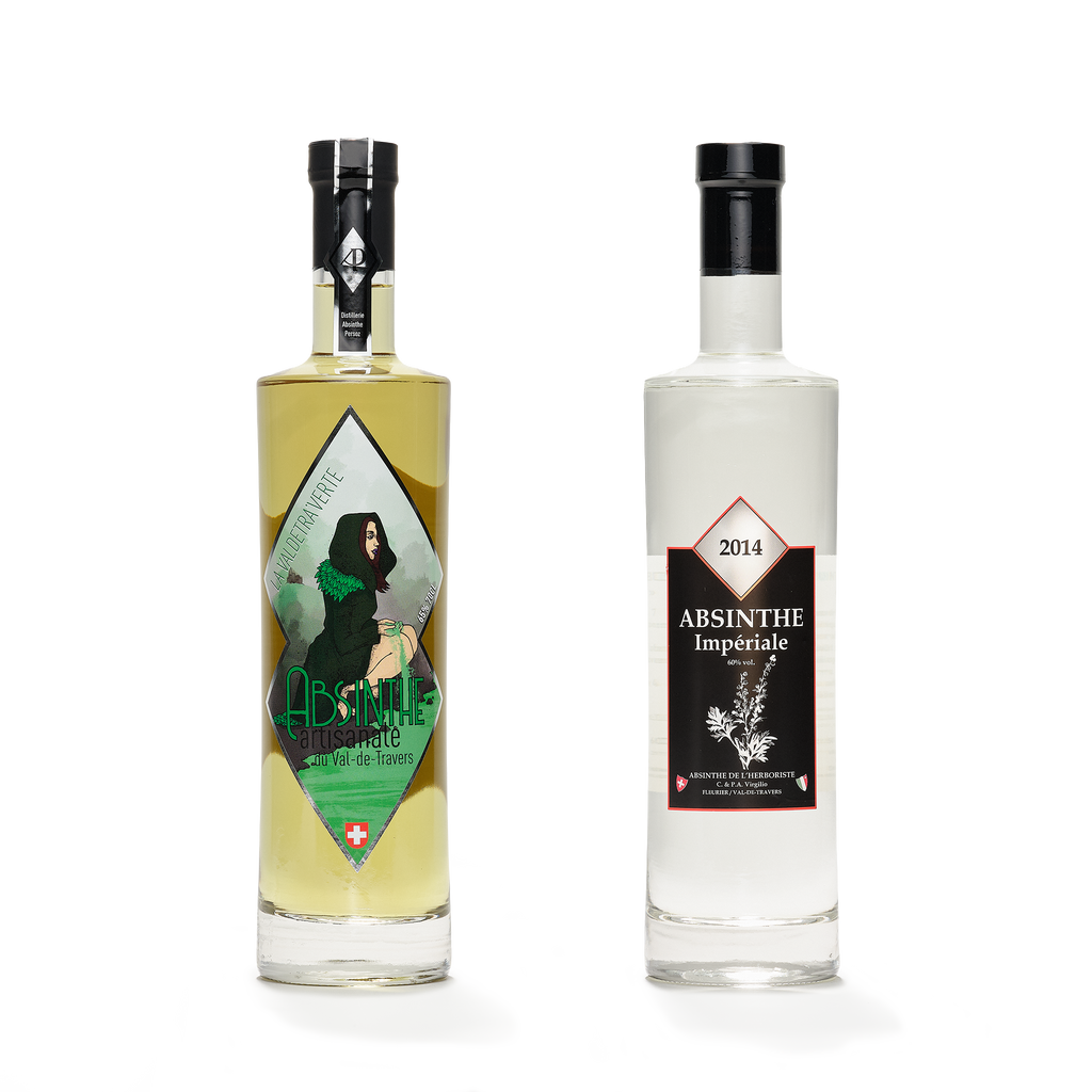 Componi il tuo duo di assenzi del Val-de-Travers — 2 × 70 cl