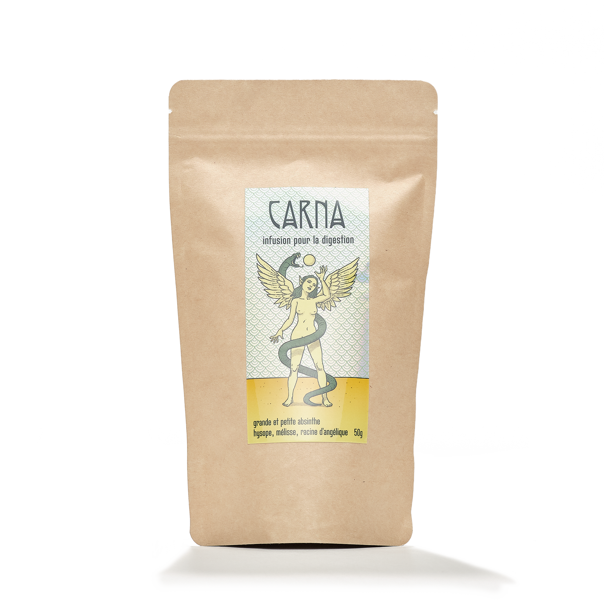 Distillerie Stillerie Carna Herbal infusion for digestion 50g frontal view