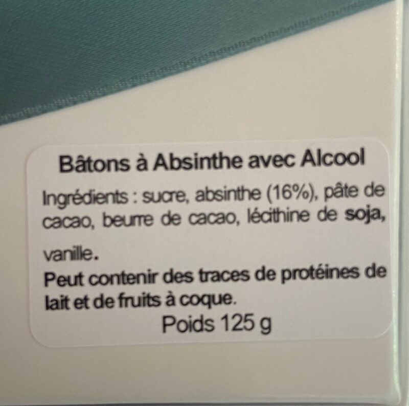 Bâtons à l'absinthe 13 pièces – Image 4